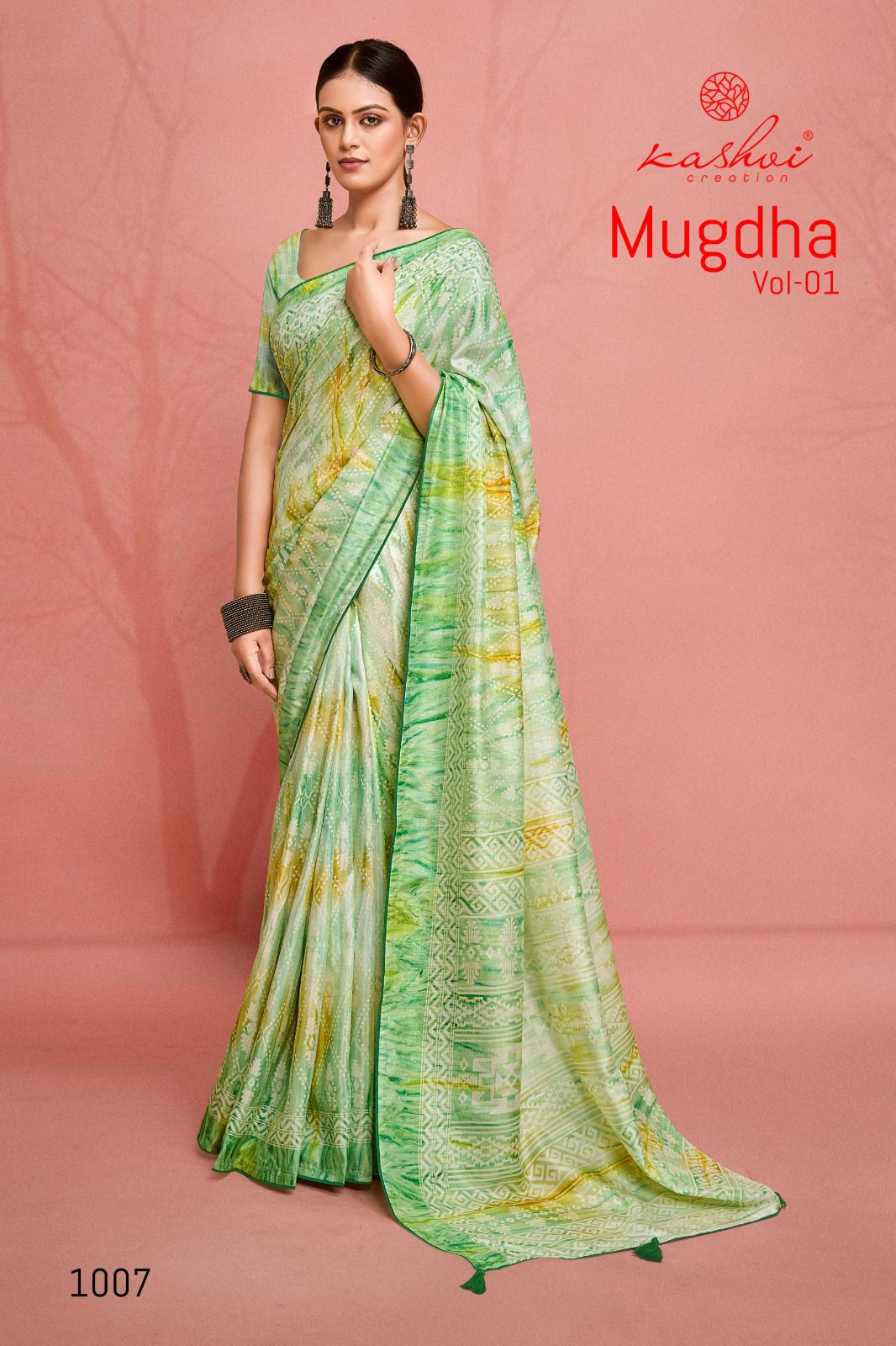 Mugdha Vol 1 By Kashvi Prizm Printed Designer Sarees Wholesale Price In Surat